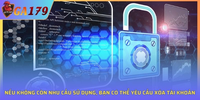 Người chơi có thể yêu cầu xoá tài khoản khi không sử dụng